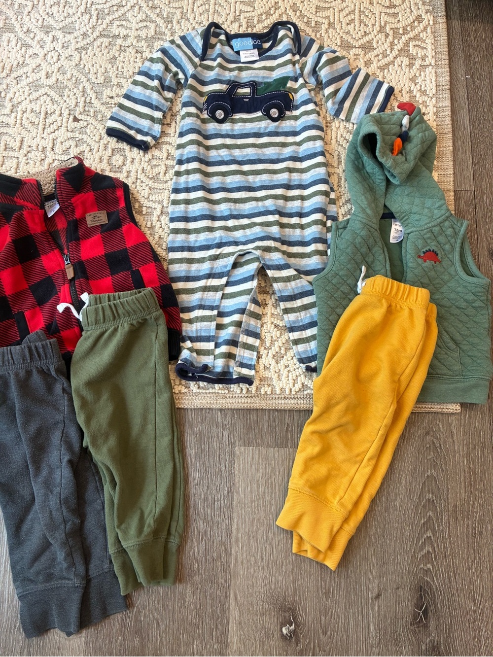 Bundle of size 12 month clothing